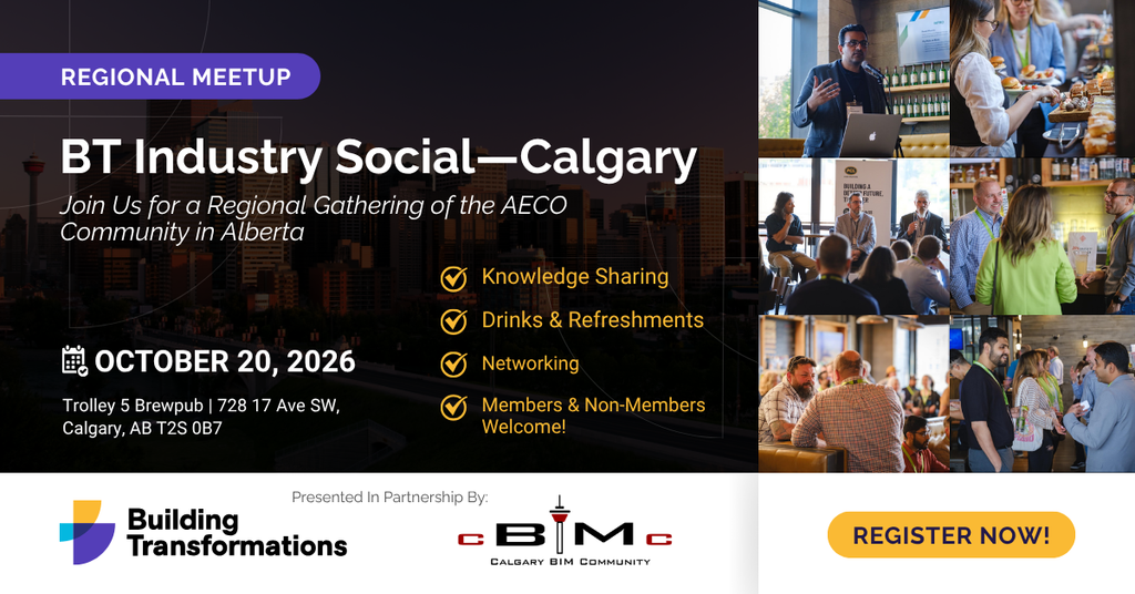 Building Transformations Industry Social - Calgary - October 20, 2026